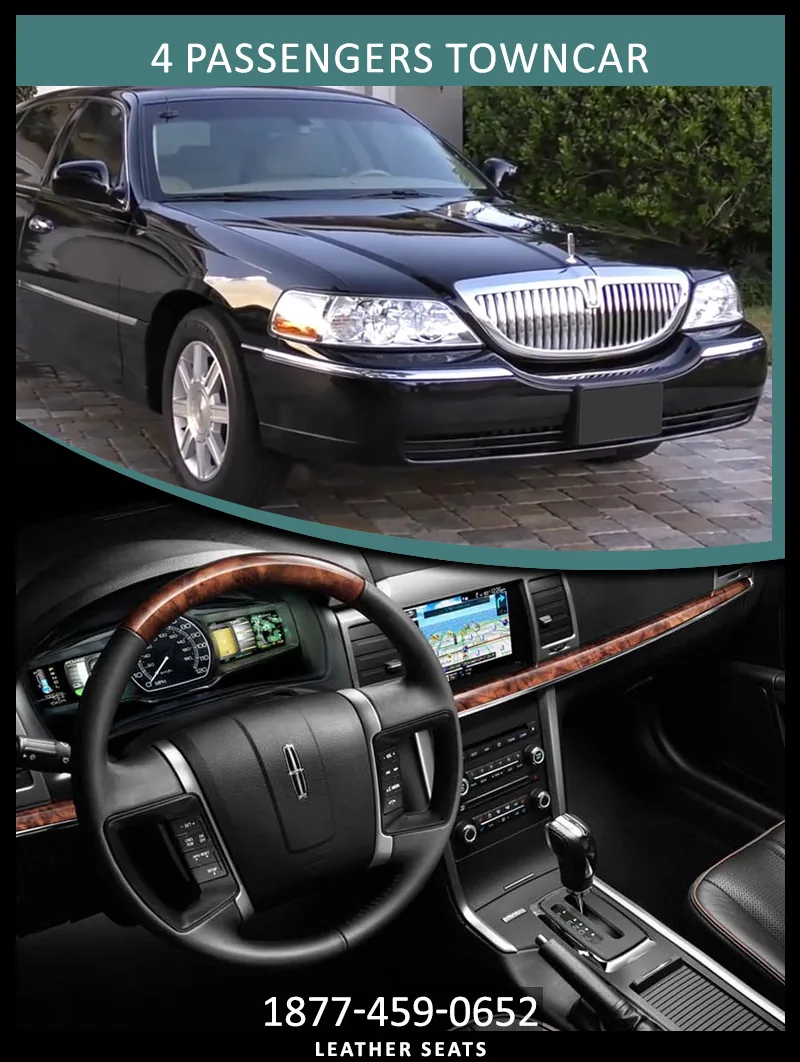 4 Passenger Lincoln Town Car  in Toronto, 4 guests