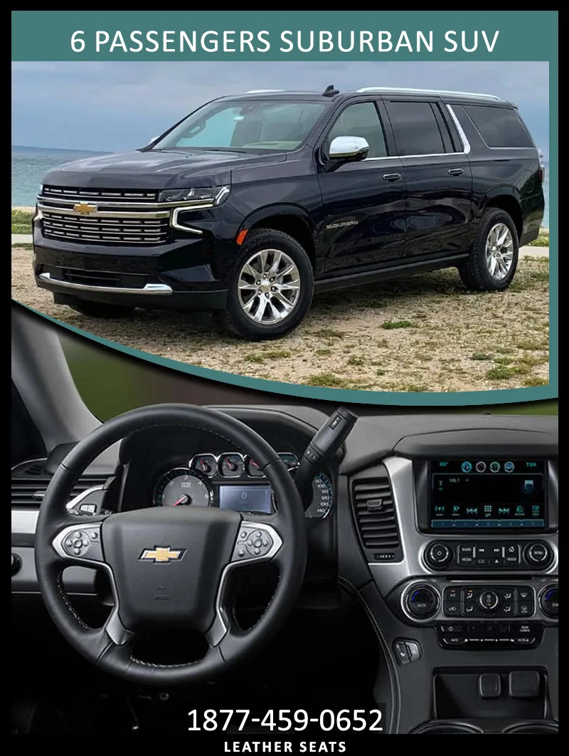 6 Passenger Suburban Luxury SUV  in Toronto, 6 guests